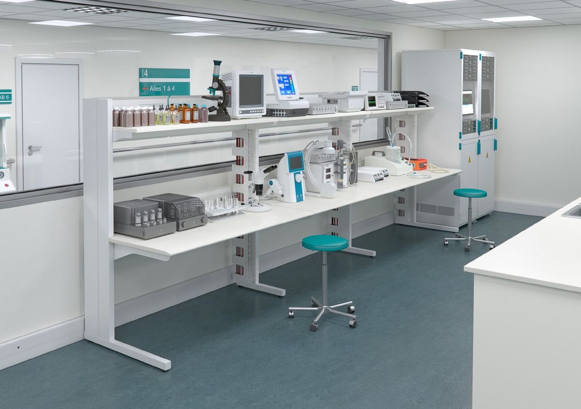 Pakistan Lab Laboratory Furniture In Pakistan: Modular Lab Systems